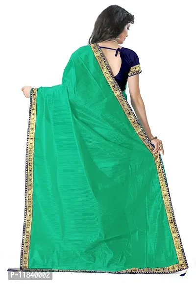 Beautiful Cotton Silk Saree with Blouse piece-thumb2