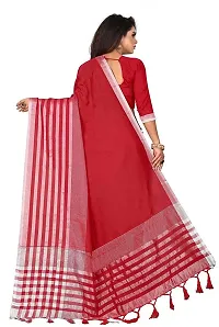 Beautiful Art Silk Saree with Blouse piece-thumb2