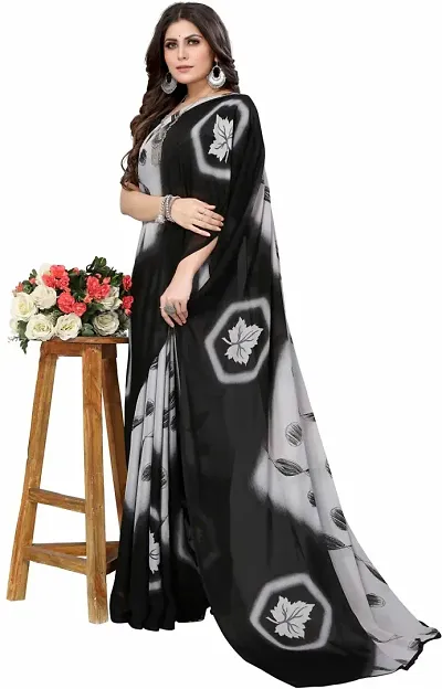 Stylish Fancy Art Silk Saree With Blouse Piece For Women