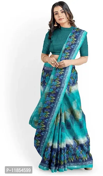 Beautiful Georgette Saree with Blouse piece