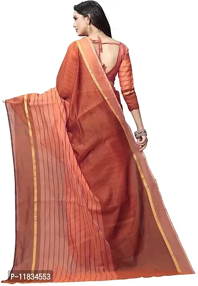 Beautiful Cotton Silk Saree with Blouse Piece Pack Of 2-thumb2