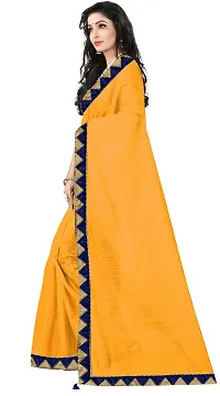 Beautiful Art Silk Saree with Blouse piece-thumb1