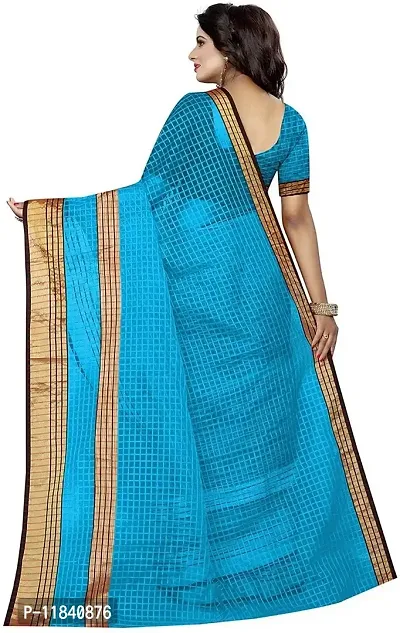 Beautiful Cotton Silk Saree With Blouse Piece Pack Of 2-thumb2