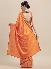 Beautiful Art Silk Saree with Blouse piece-thumb2