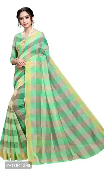 Beautiful Art Silk Saree with Blouse piece-thumb3