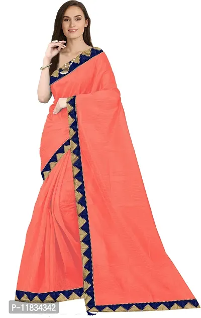 Beautiful Art Silk Saree with Blouse Piece