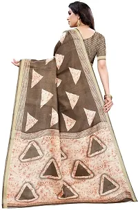 Beautiful Art Silk Saree with Blouse piece-thumb3