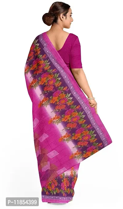 Beautiful Georgette Saree with Blouse piece-thumb2