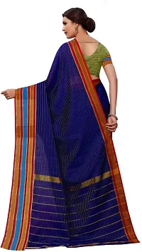 Beautiful Cotton Silk Saree with Blouse piece-thumb1