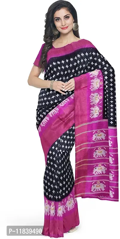 Beautiful Art Silk Saree with Blouse piece-thumb3