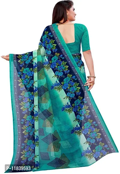 Beautiful Georgette Saree With Blouse Piece Pack Of 2-thumb4