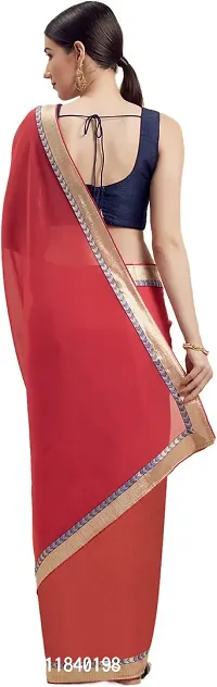 Beautiful Velvet Saree with Blouse piece-thumb2