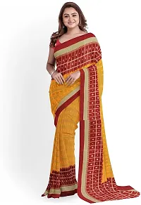 Beautiful Art Silk Saree with Blouse piece-thumb3