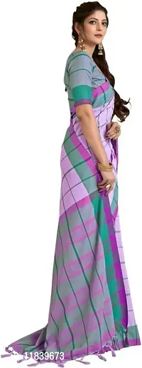 Beautiful Art Silk Saree with Blouse piece-thumb4