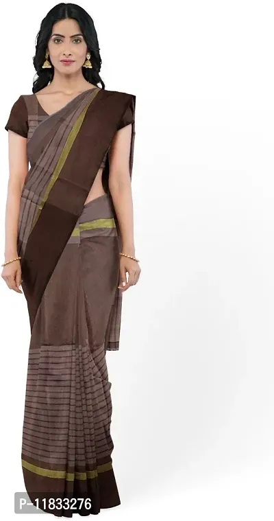 Beautiful Cotton Silk Saree with Blouse Piece-thumb0