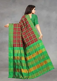 Beautiful Art Silk Saree with Blouse Piece-thumb1