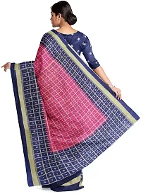 Beautiful Art Silk Saree with Blouse piece-thumb1