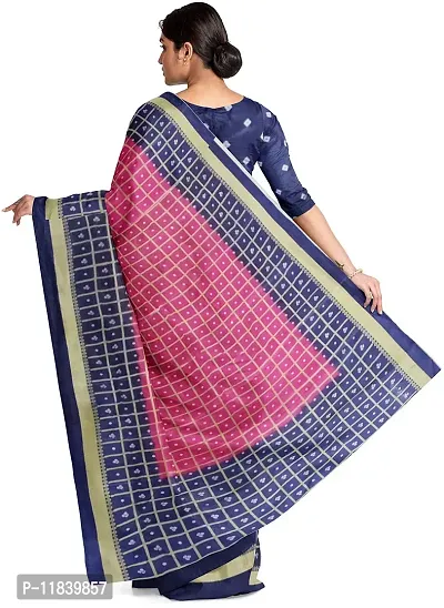 Beautiful Art Silk Saree with Blouse piece-thumb2