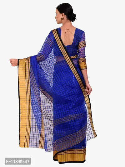 Beautiful Cotton Silk Saree with Blouse piece-thumb2