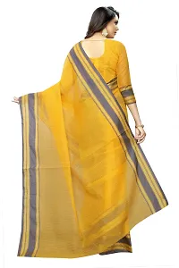 Beautiful Cotton Silk Saree with Blouse piece-thumb2