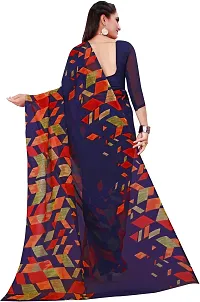 Beautiful Georgette Saree With Blouse Piece Pack Of 2-thumb3