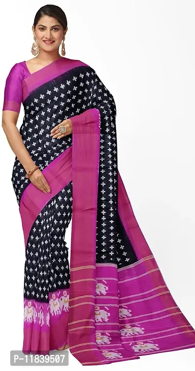 Beautiful Art Silk Saree with Blouse piece-thumb0