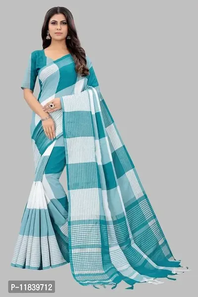 Beautiful Art Silk Saree with Blouse piece-thumb0