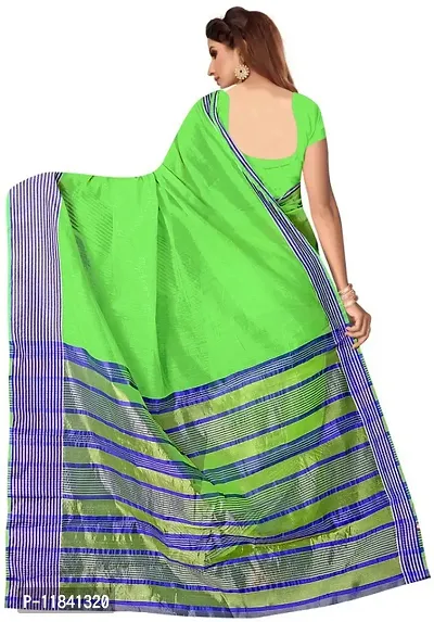 Beautiful Art Silk Saree with Blouse piece-thumb4