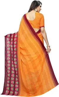 Beautiful Georgette Saree with Blouse piece-thumb2