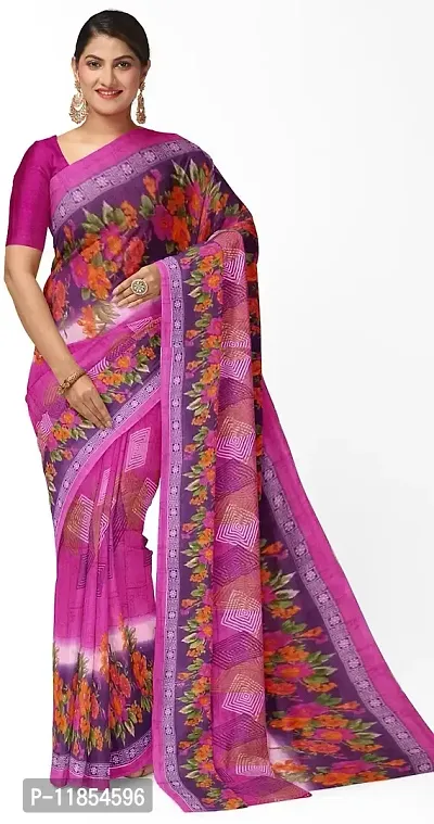 Beautiful Georgette Saree with Blouse piece