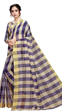 Beautiful Art Silk Saree with Blouse piece-thumb2