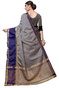 Beautiful Cotton Silk Saree with Blouse piece-thumb1