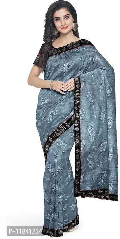 Beautiful Cotton Blend Saree with Blouse piece