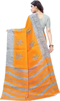 Beautiful Cotton Silk Saree with Blouse Piece-thumb1