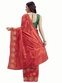 Beautiful Velvet Saree with Blouse piece-thumb1