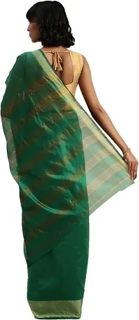 Beautiful Art Silk Saree with Blouse Piece-thumb1