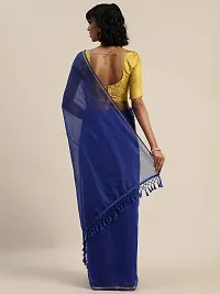 Beautiful Art Silk Saree with Blouse piece-thumb2