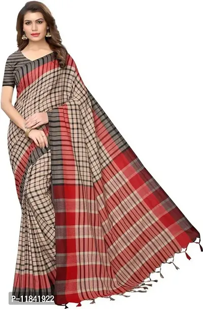 Beautiful Art Silk Saree with Blouse piece-thumb0