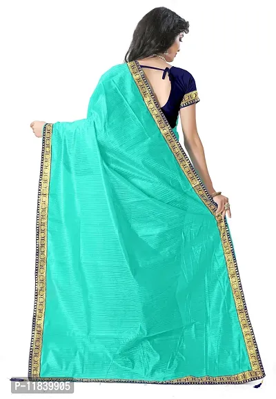 Beautiful Cotton Silk Saree with Blouse piece-thumb2