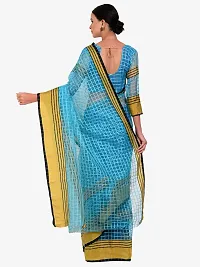 Beautiful Cotton Silk Saree with Blouse piece-thumb1