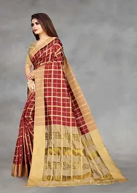 Beautiful Art Silk Saree with Blouse piece-thumb3