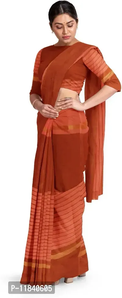 Beautiful Cotton Silk Saree with Blouse piece-thumb0