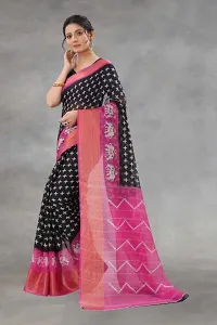 Beautiful Art Silk Saree with Blouse piece-thumb1