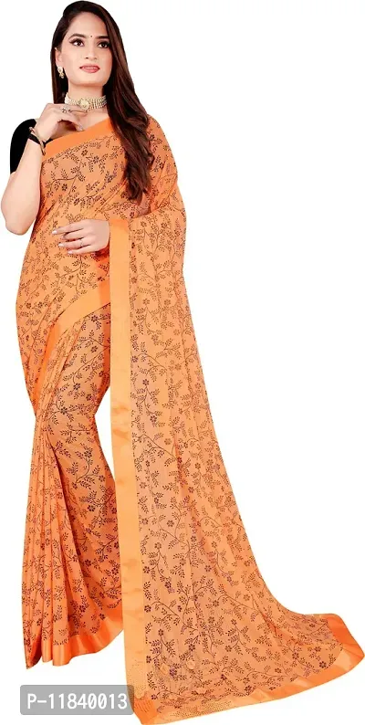 Beautiful Cotton Blend Saree with Blouse piece