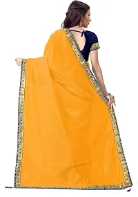 Beautiful Art Silk Saree with Blouse piece-thumb1