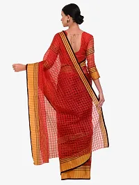 Beautiful Cotton Silk Saree with Blouse piece-thumb1