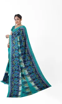 Beautiful Georgette Saree with Blouse piece-thumb3