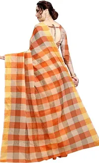 Beautiful Art Silk Saree with Blouse piece-thumb1