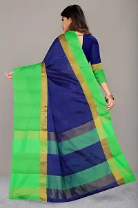 Beautiful Art Silk Saree with Blouse piece-thumb2