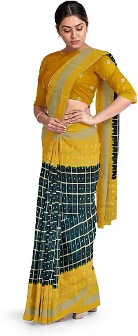 Beautiful Art Silk Saree with Blouse piece-thumb2